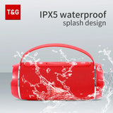 Bluetooth-Lautsprecher tg116c tws drahtlose leistungs starke Box tragbare Außen lautsprecher wasserdichter Subwoofer 3D-Stereo-Sound Freis prec heinrich tung