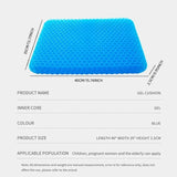Breathable Honeycomb Gel Seat Cushion for Home Office Car Summer Comfort Tailbone Pain Relief