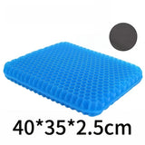 Breathable Honeycomb Gel Seat Cushion for Home Office Car Summer Comfort Tailbone Pain Relief
