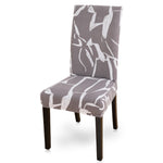 1/2/4/6PCS Spandex Chair Covers Printed Stretch Elastic Universal Chair Cover Slipcovers For Dining Room Wedding Banquet Hotel