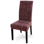 1/2/4/6PCS Spandex Chair Covers Printed Stretch Elastic Universal Chair Cover Slipcovers For Dining Room Wedding Banquet Hotel