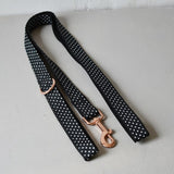 1.5M Nylon dog leash adjustable buckles free engrave bow tie dog collar for small big dog labrador pet puppy collar leash straps