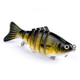 dasd  1 PCS Proberos Fishing Wobblers Swim Bait Fishing Bait 6-7 Sections Fishing Lure 10cm/15.5g 6# Good Quality Hook Fishing Tackle