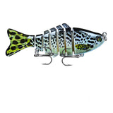dasd  1 PCS Proberos Fishing Wobblers Swim Bait Fishing Bait 6-7 Sections Fishing Lure 10cm/15.5g 6# Good Quality Hook Fishing Tackle