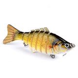 dasd  1 PCS Proberos Fishing Wobblers Swim Bait Fishing Bait 6-7 Sections Fishing Lure 10cm/15.5g 6# Good Quality Hook Fishing Tackle