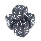 10Pcs Dice Counters 5 Positive +1/+1 & 5 Negative -1/-1 For Magic The Gathering Table Game Funny Dices High Quality