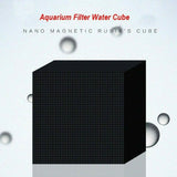 dasda  10x10x10cm Eco-Aquarium Water Purifier Cube Ultra Strong Filtration & Absorption Avoids water getting murky protect pet fish