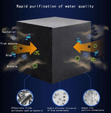 dasda  10x10x10cm Eco-Aquarium Water Purifier Cube Ultra Strong Filtration & Absorption Avoids water getting murky protect pet fish