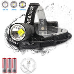 120000 Lumen XHP-70.2 led Headlamp Fishing Camping headlight High Power lantern Head Lamp Zoomable USB Torches Flashlight 18650