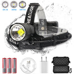 120000 Lumen XHP-70.2 led Headlamp Fishing Camping headlight High Power lantern Head Lamp Zoomable USB Torches Flashlight 18650