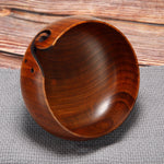14-16CM Handmade Wood Yarn Bowl Knitting Storage Bowl Crochet Bowl Knitter Bowl Yarn Holder