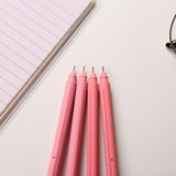 4Pcs 0.5mm Flamingo Gel Pen School Office Supplies Students Writing Stationery