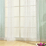 100cm x 200cm Lovely Daisy Flowers Offset Printing Rod Pocket Bedroom Curtain