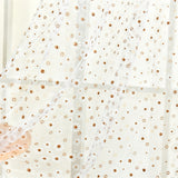 100cm x 200cm Lovely Daisy Flowers Offset Printing Rod Pocket Bedroom Curtain