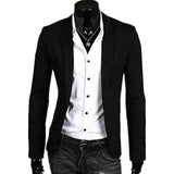 Herrn Alltag Frühling / Herbst Standard Blazer, Solide V-Ausschnitt Langarm Leinen Rosa / Hellblau / Dark Gray / Business-Casual / Schlank - app80
