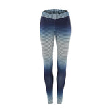 Women's Sexy Sporty Legging - Geometric, Print Low Waist Black S M L / Skinny