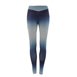 Women's Sexy Sporty Legging - Geometric, Print Low Waist Black S M L / Skinny