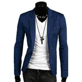 Men's Daily Spring / Fall Regular Blazer, Solid Colored V Neck Long Sleeve Linen Pink / Light Blue / Dark Gray XL / XXL / XXXL / Business Casual / Slim - app80