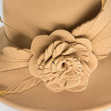 Elizabeth The Marvelous Mrs. Maisel Women's Adults' Ladies Retro Vintage Kentucky Derby Hat Hat Blue Light Camel Flower Headwear Lolita Accessories
