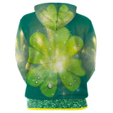 dasda  Elf Masquerade Adults' Men's Halloween Carnival St Patricks Day Festival / Holiday Polyster Green Carnival Costumes Shamrock Novelty 3 Leaf