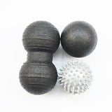 Peanut Mobility Ball & Lacrosse Ball Set 3" (7.5 cm) 3 1/8" (8 cm) Diameter EPP Eases pain Massage Yoga Exercise & Fitness Relaxing For