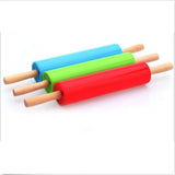 Cake Fondant Paste Stick Rolling Pin Sugarcraft tools Baking Tool Mold Random Color