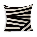 1 pcs Cotton / Linen Pillow Cover Pillow Case, Geometric Pattern Novelty Fashion Geometric Vintage Casual 1