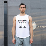 Men's Yoga Top Sports 3D Print Top Fitness Sleeveless Activewear Breathable Quick Dry Sweat-wicking Stretchy Loose