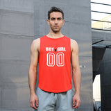 Men's Yoga Top Sports 3D Print Top Fitness Sleeveless Activewear Breathable Quick Dry Sweat-wicking Stretchy Loose