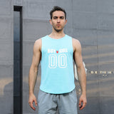 Men's Yoga Top Sports 3D Print Top Fitness Sleeveless Activewear Breathable Quick Dry Sweat-wicking Stretchy Loose