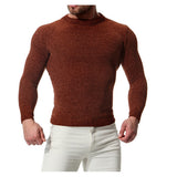 Men's Solid Colored Cardigan Black / Dark Gray / Light Brown L / XL / XXL