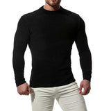 Men's Solid Colored Cardigan Black / Dark Gray / Light Brown L / XL / XXL