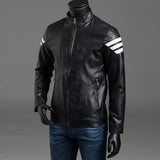 Men's Daily Street chic Winter Regular Jacket, Color Block Stand Long Sleeve Polyester Brown / Black