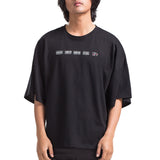 Men's Daily Street chic T-shirt - Letter Round Neck Black M / Short Sleeve