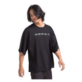 Men's Daily Street chic T-shirt - Letter Round Neck Black M / Short Sleeve