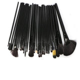 make up for you 32pcs pony hair makeup brushes set professional limit bacteria black foundation powde blush shadow brow lash lip brush