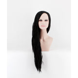 deluxe kardashian long black heat resistant celebrity fashion wig