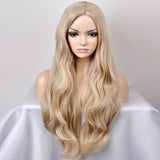 europe and the united states women s fashionable new year in the sub shallow golden wave high temperature wire wig