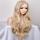 europe and the united states women s fashionable new year in the sub shallow golden wave high temperature wire wig