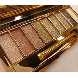 9 Colors Eyeshadow palette diamond bright shining colorful makeup eye shadow flash glitter makeup set