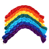 Braiding Hair Crochet Jumbo Synthetic Hair 1pc / pack Hair Braids Long 100% kanekalon hair