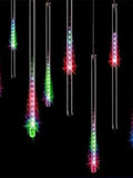 30cm*8 Tube 144 LEDs Falling Rain Drop Icicle Snow Fall String LED Waterproof Christmas Lights