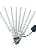 30cm*8 Tube 144 LEDs Falling Rain Drop Icicle Snow Fall String LED Waterproof Christmas Lights