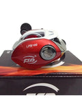 Super Casting Low Profile Baitcasting Fishing Reel Red