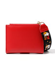 Women's Zipper PU(Polyurethane) / PU Wallet Character Black / Red / Milky White