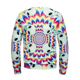 Men's Casual / Halloween Sweatshirt - 3D / Character / Skull White US32 / UK32 / EU40
