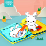 3D Soft Cloth Animals&Vehicle Montessori Baby Toys
