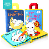 3D Soft Cloth Animals&Vehicle Montessori Baby Toys