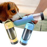 Portable Pet Dog Water Bottle Drinking Bowls
