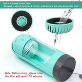 Portable Pet Dog Water Bottle Drinking Bowls
